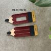 材料包｜（限量）手縫皮革鉛筆行李吊牌 ▪含線上教學影片與工具組▪