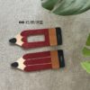 材料包｜（限量）手縫皮革鉛筆行李吊牌 ▪含線上教學影片與工具組▪