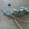 3 成品|暖心布作扭結吊飾▪附手作感小皮尺皮標▪