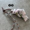 13 成品|暖心布作扭結吊飾▪附手作感小皮尺皮標▪